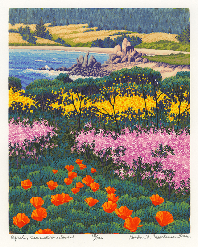 April, Carmel Meadows by Gordon Louis Mortensen