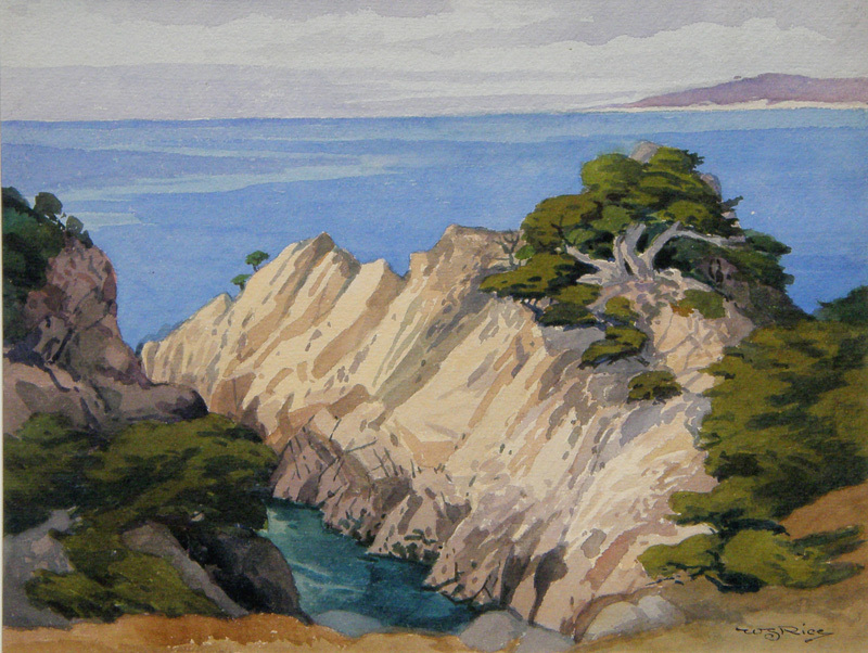 Carmel-Pt. Lobos by William Seltzer Rice