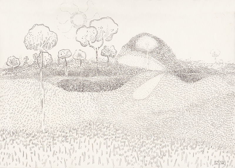 Untitled landscape by Steven Clay Wilson