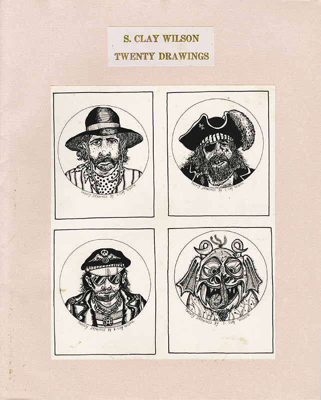 Twenty Drawings  (Deluxe Portfolio) by S. Clay Wilson
