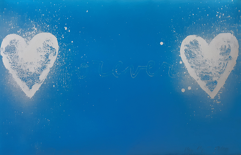 Forever - From the Oo La La portfolio - collaboration with Ron Padgett by Jim Dine