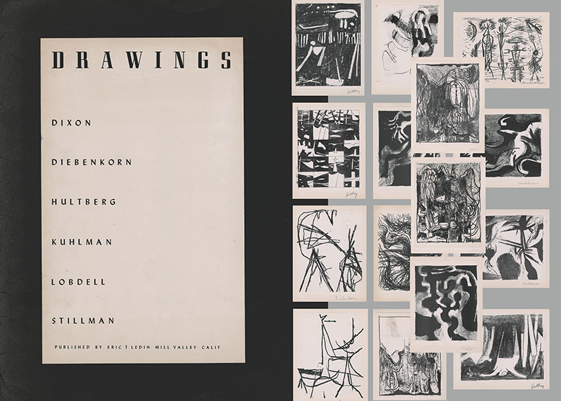 Drawings: a portfolio of 16 offset lithographs by Portfolio