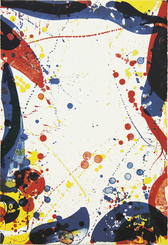 Sulfur Water by Sam Francis