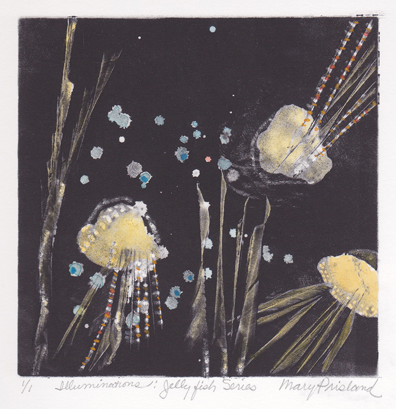Illuminations: Jellyfish Series by Mary Prisland