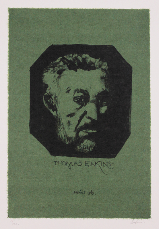 Thomas Eakins by Leonard Baskin