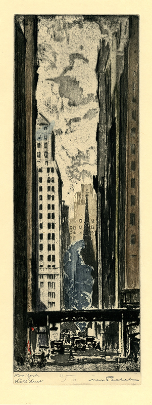 New York: Wall Street by Max Pollak