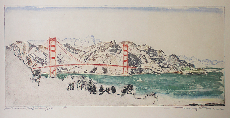 San Francisco, The Golden Gate by Max Pollak