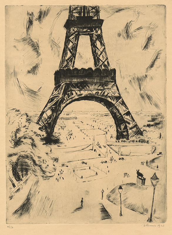 (Eiffel Tower) by Lilly Steiner