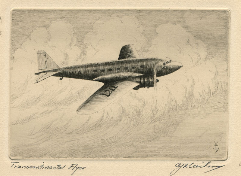 Transcontinental Flyer by Charles J. A. Wilson