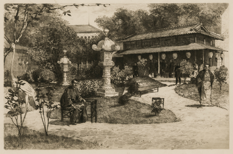 The Japanese Tea Garden by James Fagan