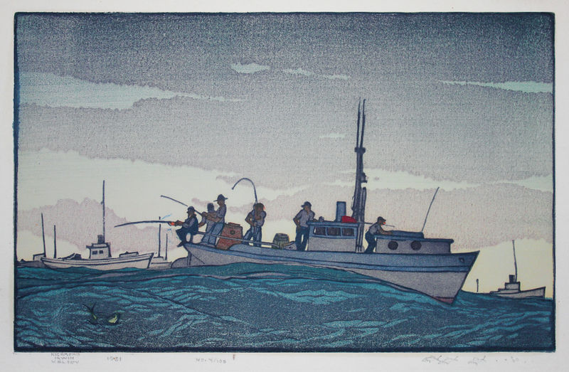 Fishing Boats by Richmond Irwin Kelsey