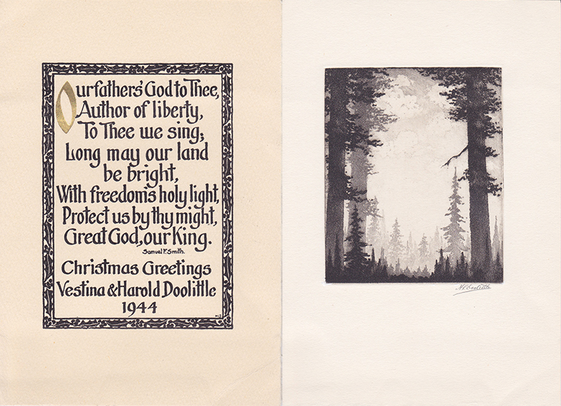(Redwoods) by Harold Doolittle