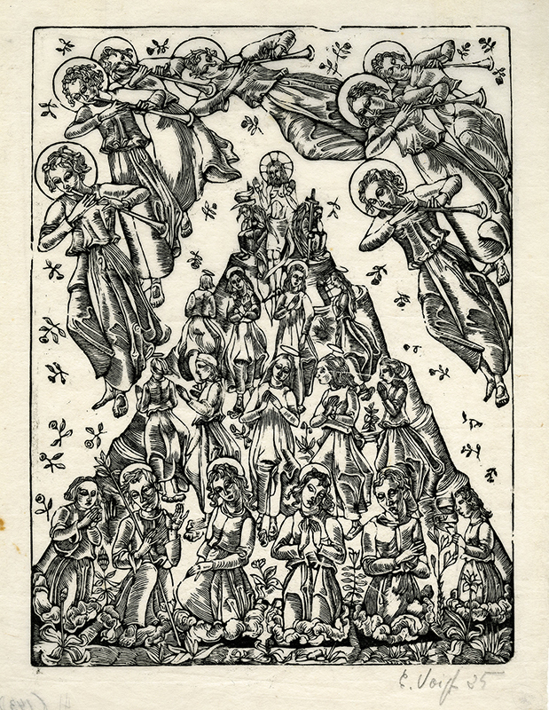Assembly of Saints by Maria Agnes Elisabeth Voigt
