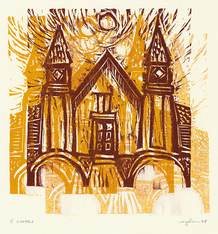 Chapels  (Corrales series) by Royden Card