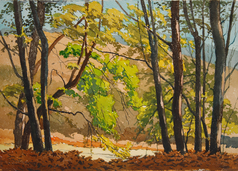Canyon Maples by William Seltzer Rice