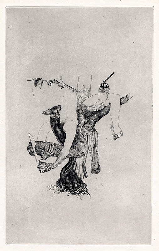 Limbs on a Tree by Salvador Dali
