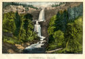 Catterskill Falls by Currier & Ives