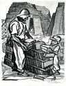 Ladrilleros (Brick Makers) (from: Mexican Art - A Portfolio of  Mexican People and Places) by Pablo OHiggins