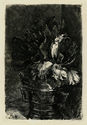 Bloemen in Koperen Vijzel (Flowers in a brass vase) by Barbara Elisabeth van Houten