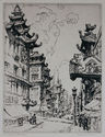 San Francisco Chinatown by Frederick Goodrich Robbins