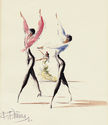 Untitled (Flamenco dancers) by Fernando Pinana