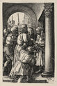 Christ Before Pilate (after Durer; Pl. 5, the Engraved Passion) by Charles Amand-Durand
