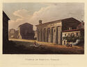 Temple of Fortuna Virilis (from: A Select Collection of Views and Ruins in Rome and Its Vicinity) by James A. Merigot
