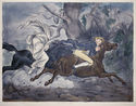 Legend of Sleepy Hollow, plate 6 (Ichabod persued by the headless horseman) by F.O.C. Darley