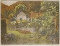 Wash Barnes Cabin by Gustave Baumann