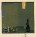 El Velorio by Gustave Baumann