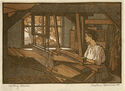 The Rug Weaver by Gustave Baumann