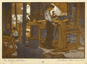 The Wagon Builder by Gustave Baumann