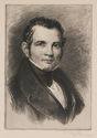 Portrait of Luman Reed  (After A.B. Durand) by James David Smillie
