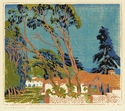 Windswept Eucalyptus by Gustave Baumann