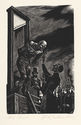 The Execution - from The Idiot, by Dostoevsky by Fritz Eichenberg