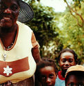 Woman and Three Children from Tobago, West Indies by Carol Fisher