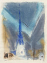 The Gothic Spire (after Feininger) by Lyonel Feininger
