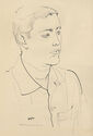 Portrait of Bruce Connor [bust] by David Warren Seyler