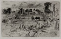 Landscape with Horses by James Abbott McNeill Whistler