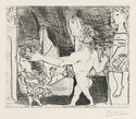 Minotaure aveugle guide par une Fillette, II - from La Suite Vollard by Pablo Picasso