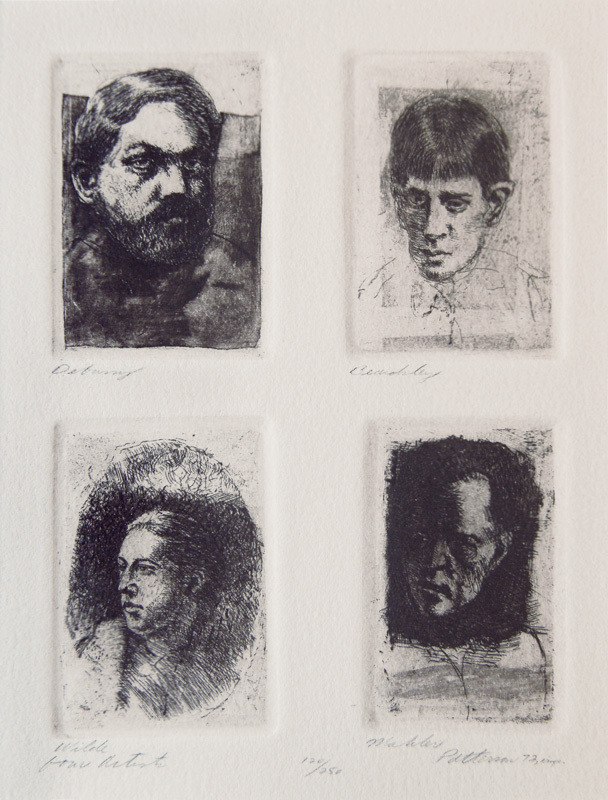 Four Artists by William Patterson