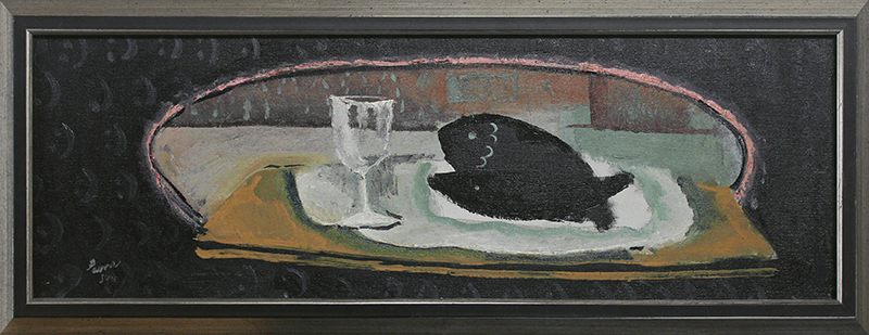 (Still Life With Fish) by Peter Paone
