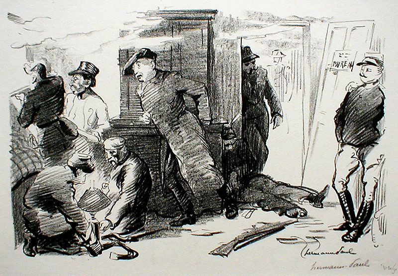 En Joue...Faux by Rene Georges Hermann-Paul