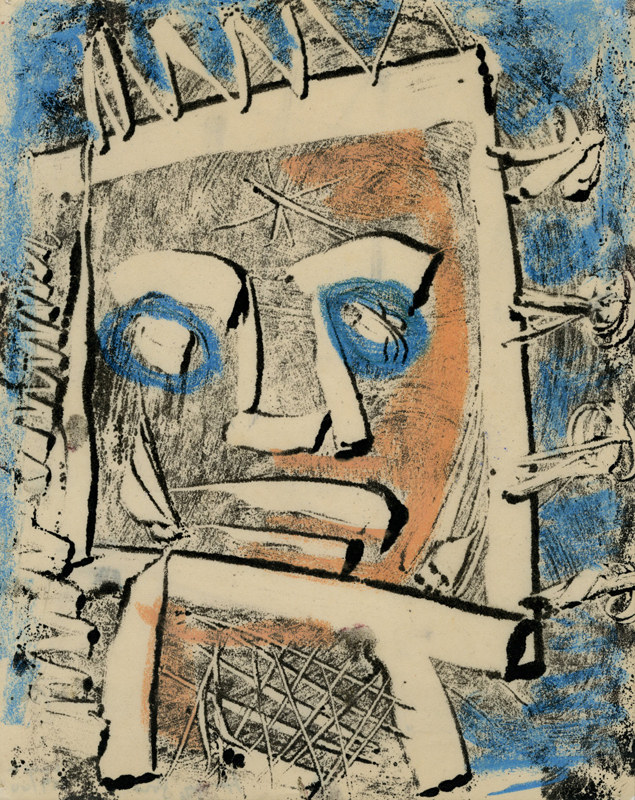 (Abstract portrait) by Harry Gordon