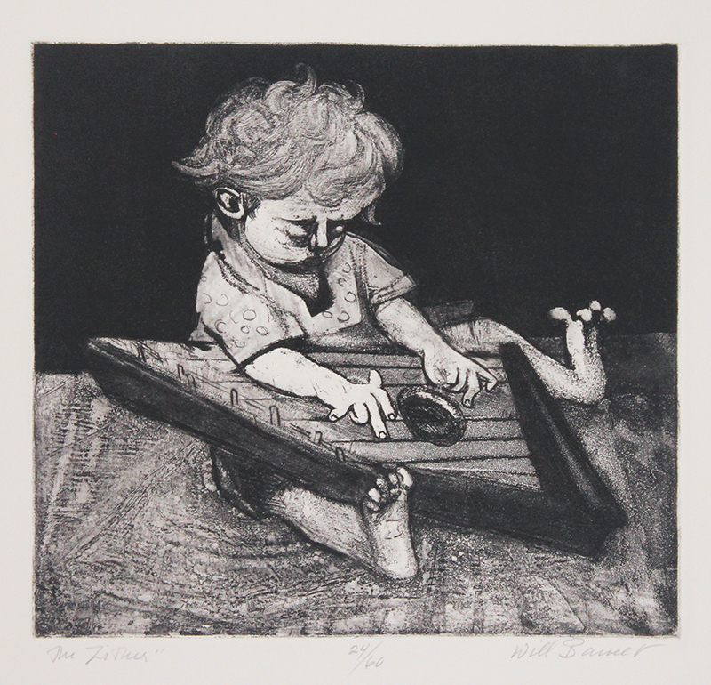 The Zither by Will Barnet