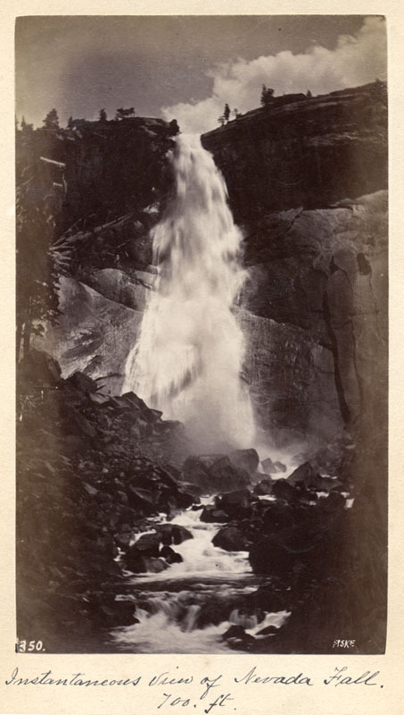 Instantaneous View of Nevada Fall.  700 Ft. by George Fiske