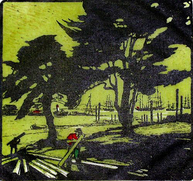 Driftwood-Oakland Shipyard by Pedro Joseph de Lemos