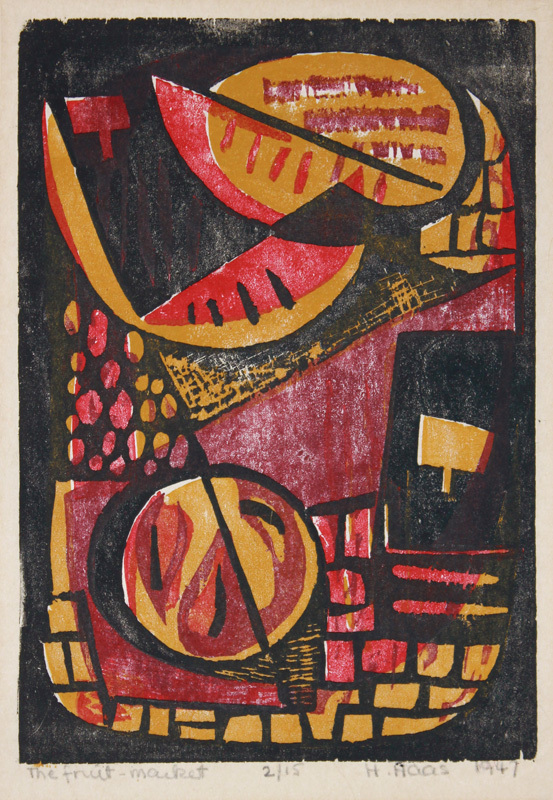 The Fruit-market by Hildegarde Haas