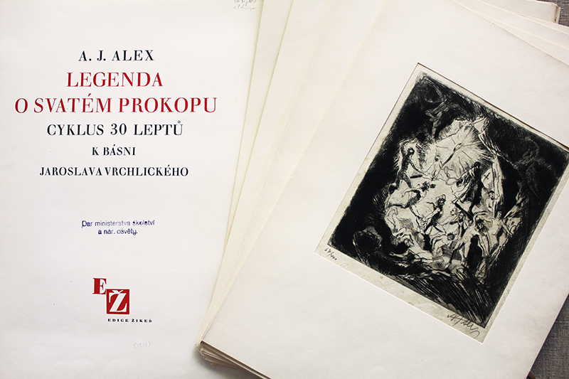 Legenda O Svatém Prokopu (The Legend of Saint Procopius) - for the poem by Jaroslav Vrchlicky by Adolf Jelinek Alex
