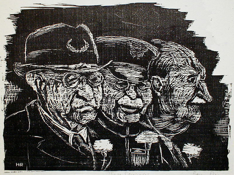 Three Comrades by Harry Rein